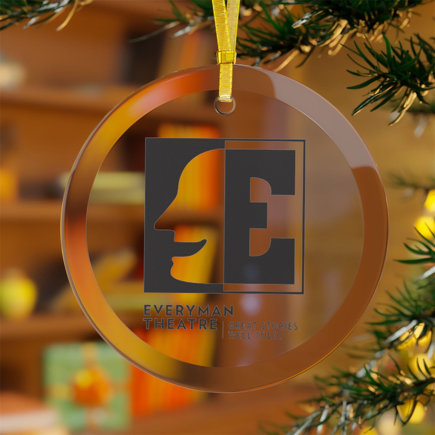 Everyman Glass Ornament