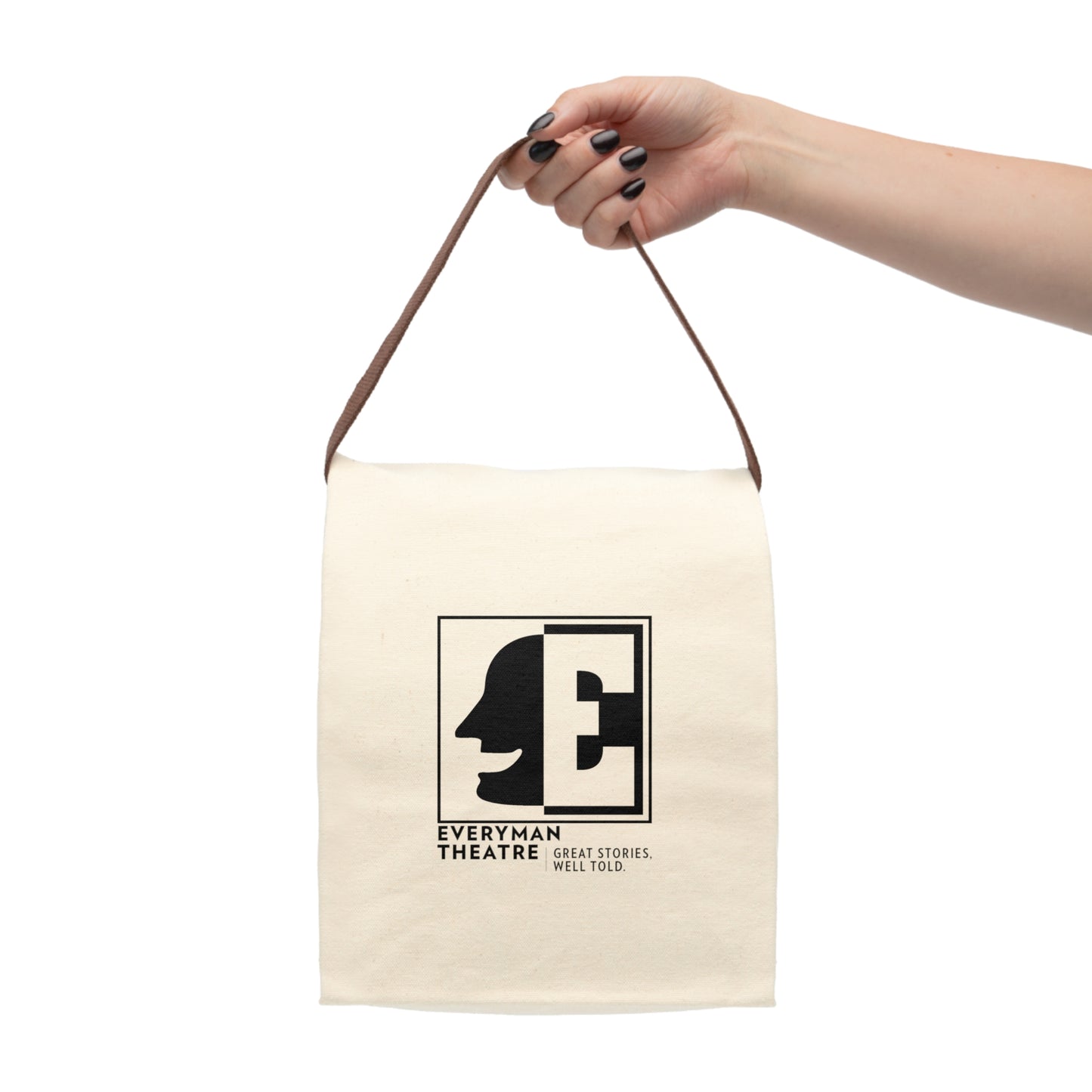 Everyman Canvas Lunch Bag With Strap