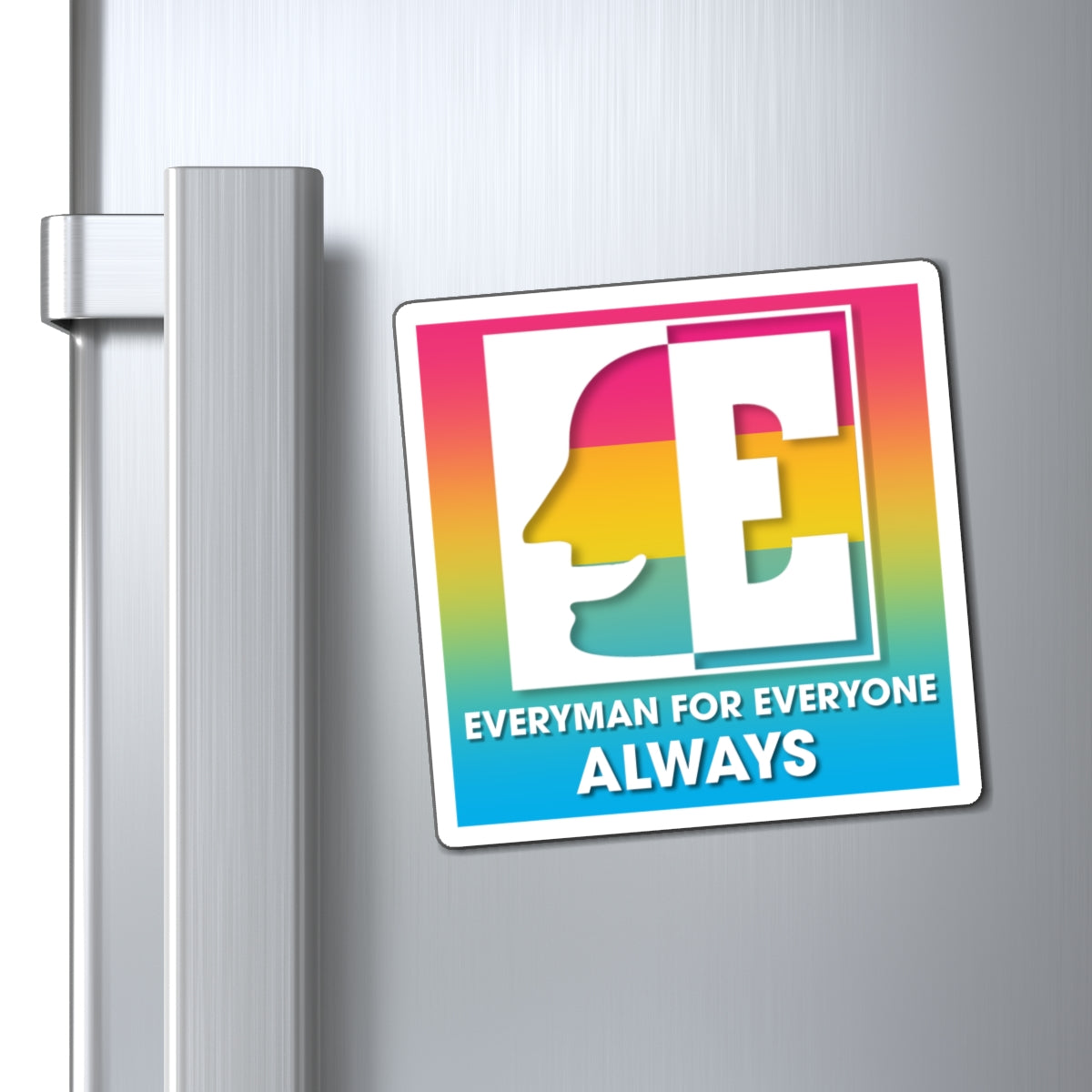 Pansexual Pride Flag Magnet