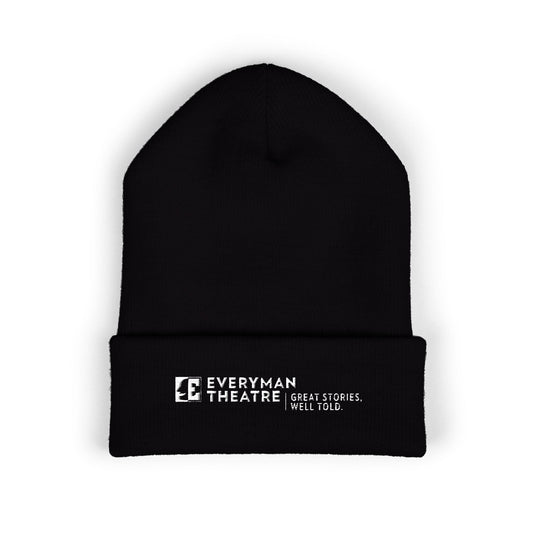 Everyman Embroidered Cuffed Beanie