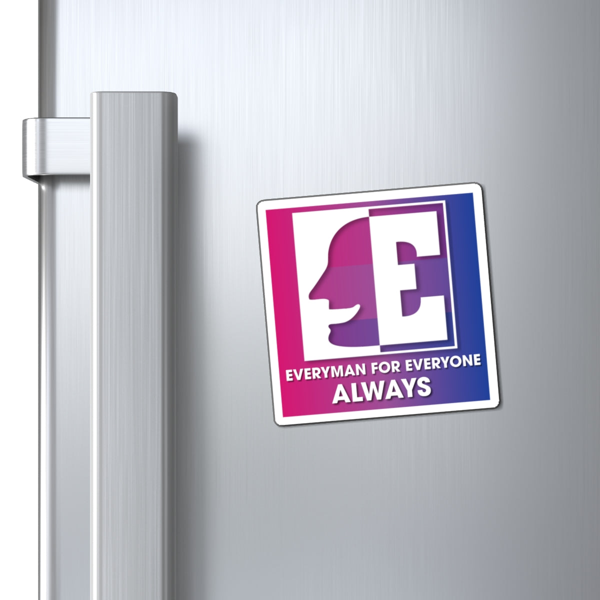 Bisexual Pride Flag Magnet