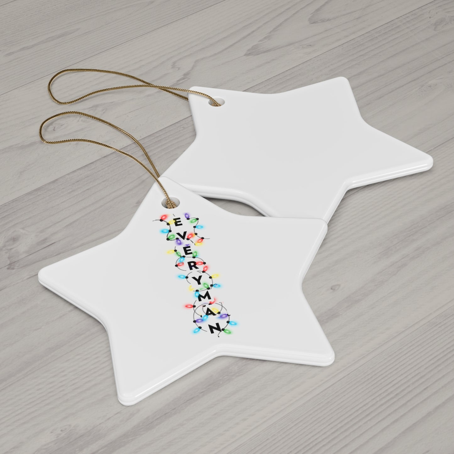 4 Classic Everyman Ornaments