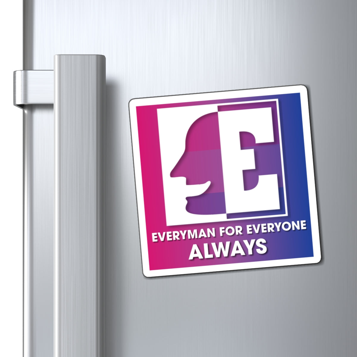 Bisexual Pride Flag Magnet