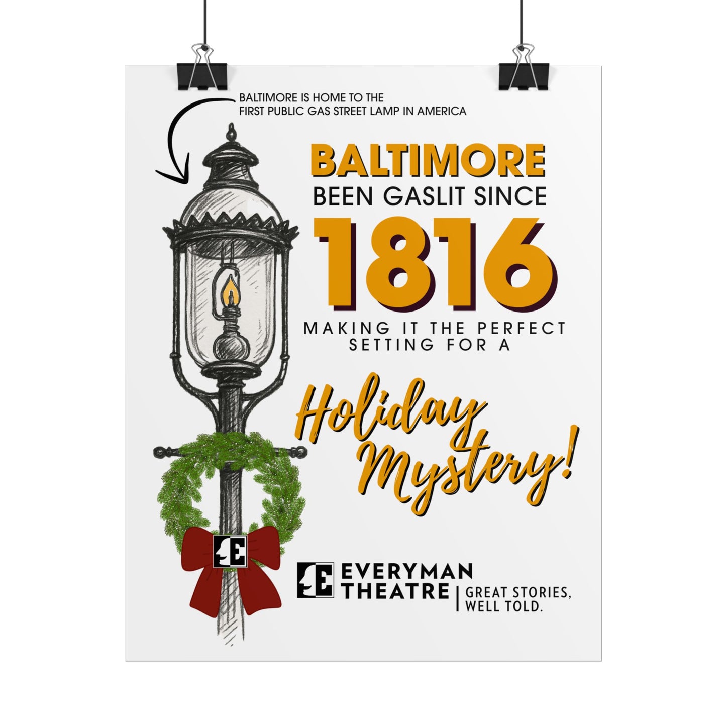 Baltimore Been Gaslit Posters