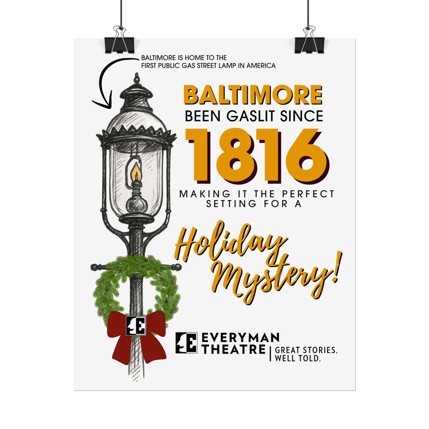 Baltimore Been Gaslit Posters